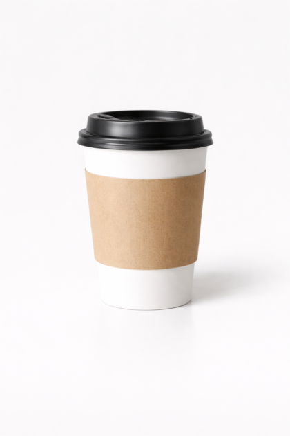 断熱二重クラフト紙コップ 90mm口径 12オンス